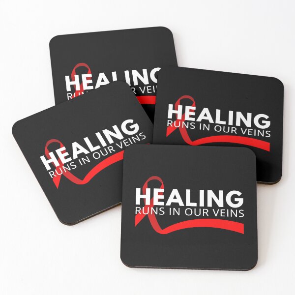Item preview, Blood Cancer Awareness - Healing Runs In Our Veins designed and sold by WGBTee.