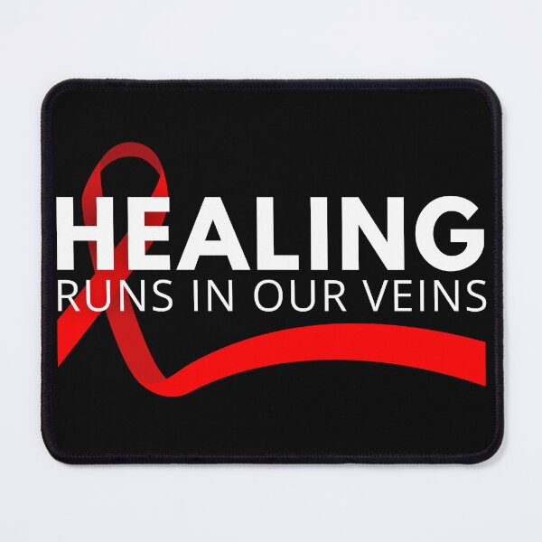 Item preview, Blood Cancer Awareness - Healing Runs In Our Veins designed and sold by WGBTee.