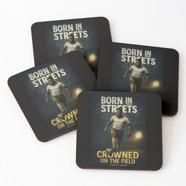Item preview, Born in the Streets, Crowned on the Field – Pelé Urban Football Tribute | Football Empire designed and sold by Football Empire.