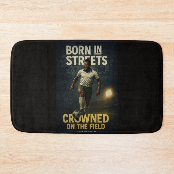 Item preview, Born in the Streets, Crowned on the Field – Pelé Urban Football Tribute | Football Empire designed and sold by Football Empire.