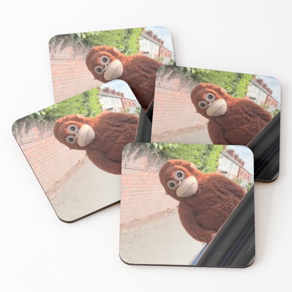 Item preview, Monkey hangs head out of car designed and sold by Visethic.