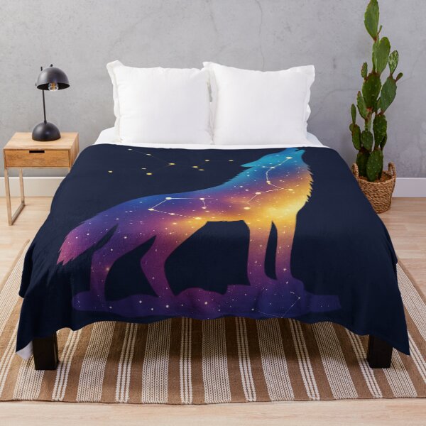 Item preview, Cosmic Wolf Constellation designed and sold by Uglyandcute.