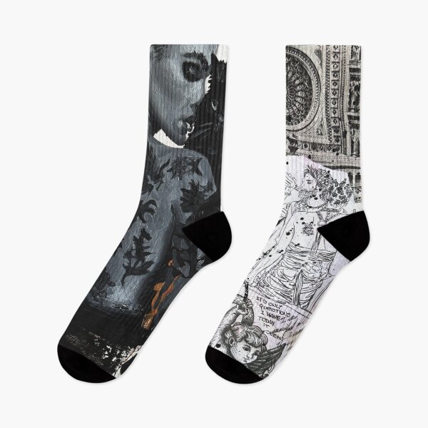 Item preview, Velvet Claw – Elegant Black and White Gothic Artwork designed and sold by CheHojas.