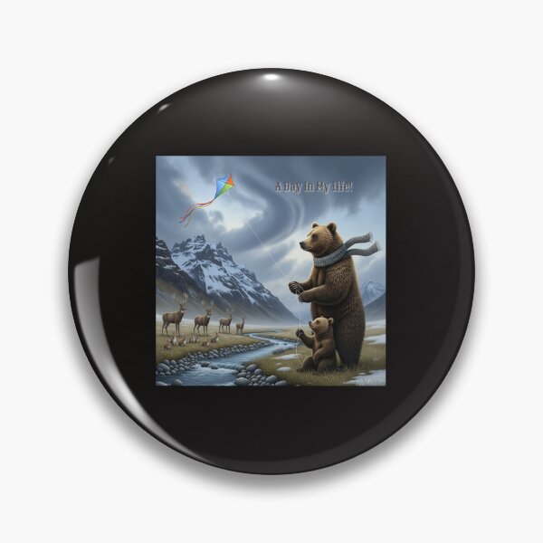 Item preview, "Bears and kites."\A Day In My Life!\Art designed and sold by 22special.