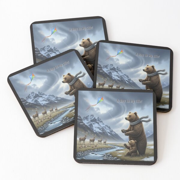 Item preview, "Bears and kites."\A Day In My Life!\Art designed and sold by 22special.