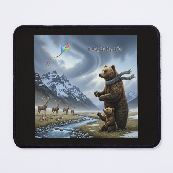 Item preview, "Bears and kites."\A Day In My Life!\Art designed and sold by 22special.