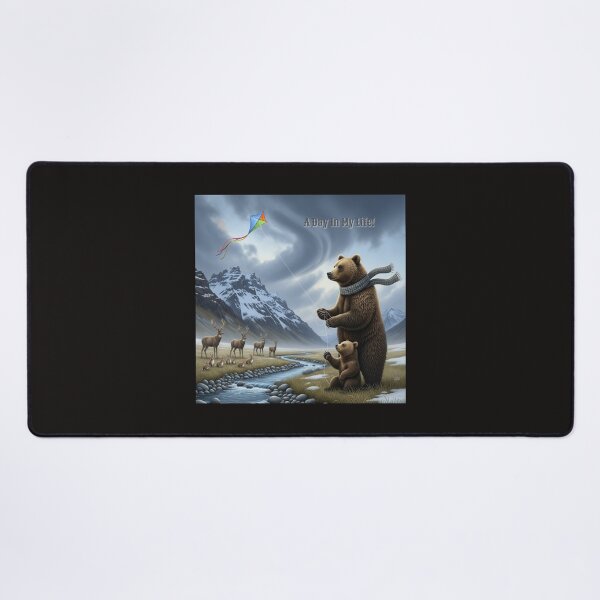 Item preview, "Bears and kites."\A Day In My Life!\Art designed and sold by 22special.
