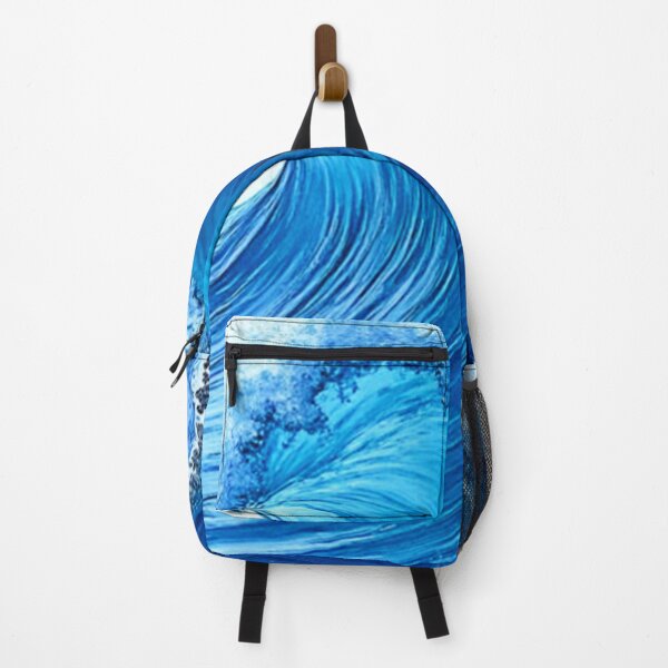 Item preview, Serene Blue Wave Splashes designed and sold by Health And Fitness Posts e-Store.
