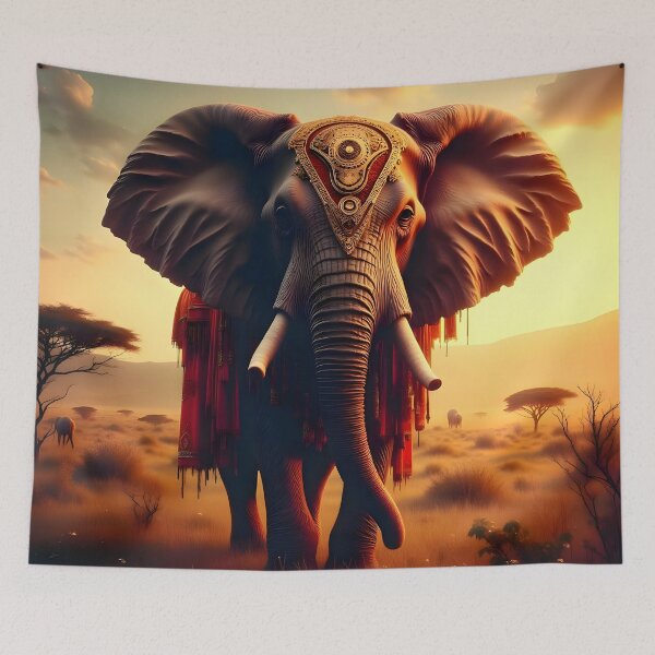 Item preview, Majestic almighty elephant designed and sold by Liekje39.