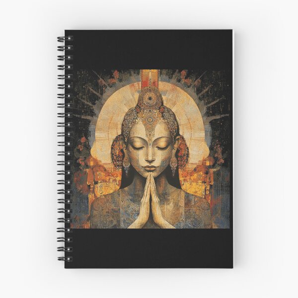Item preview, Female Bodhisattva Enlightened Buddha Woman in Prayer designed and sold by LabMandala.
