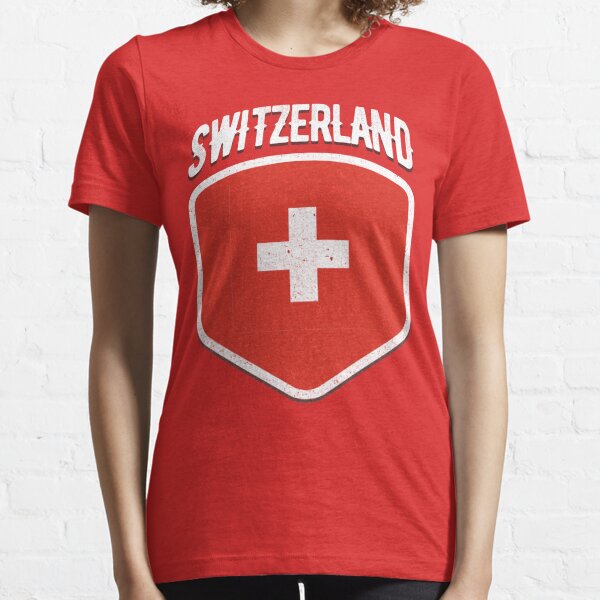 Swiss Soccer Jersey Switzerland Football Switzerland Flag Women's T-Shirt