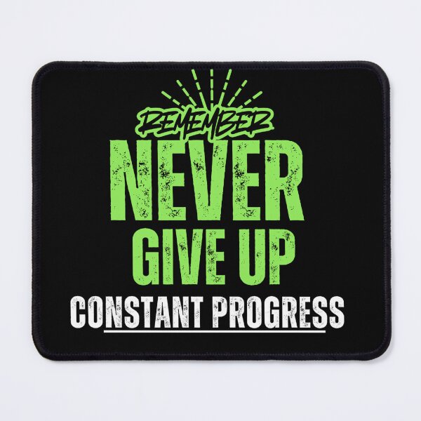Item preview, Remember never give up design designed and sold by Motivated Sensei.