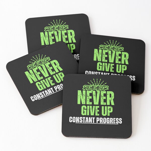 Item preview, Remember never give up design designed and sold by Motivated Sensei.