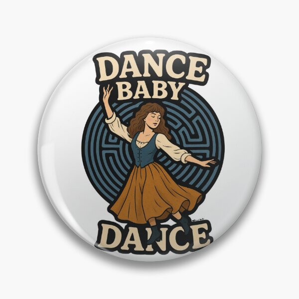 Item preview, Dance Baby Dance – Labyrinth Movie Inspired Sticker designed and sold by Cosmic-Meadows.