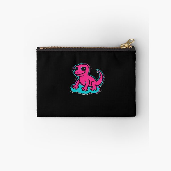 Item preview, Glitch Gecko Pixel Lizard T-Shirt (Neon Vaporwave) designed and sold by amrani20.