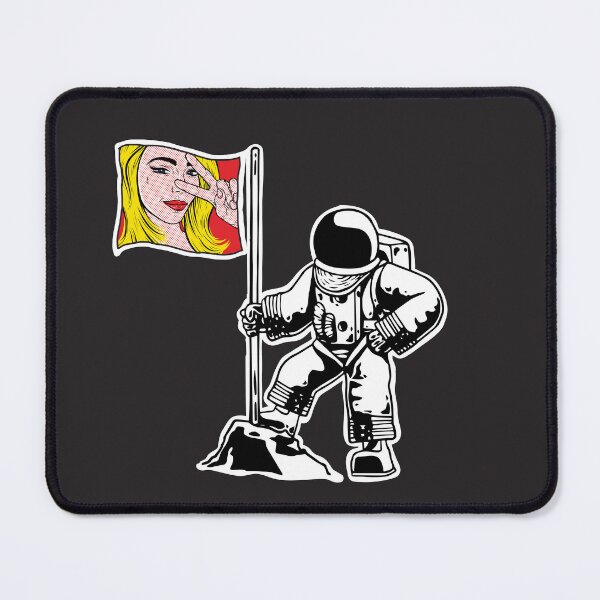 Item preview, Pop Art Astronaut – Retro Cosmic Flag Design designed and sold by TastefulDesigns.