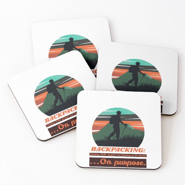 Item preview, Backpacking: On Purpose-Hiking-Backpacking designed and sold by GoodyTeez.