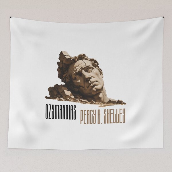 Item preview, 'Ozymandias' by Percy B. Shelley designed and sold by Filologica.