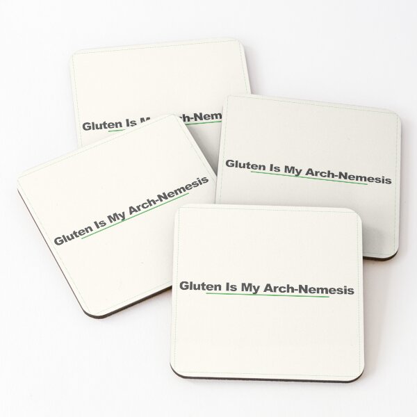 Item preview, Gluten Is My Arch-Nemesis designed and sold by Zero-Crumb-Zone.