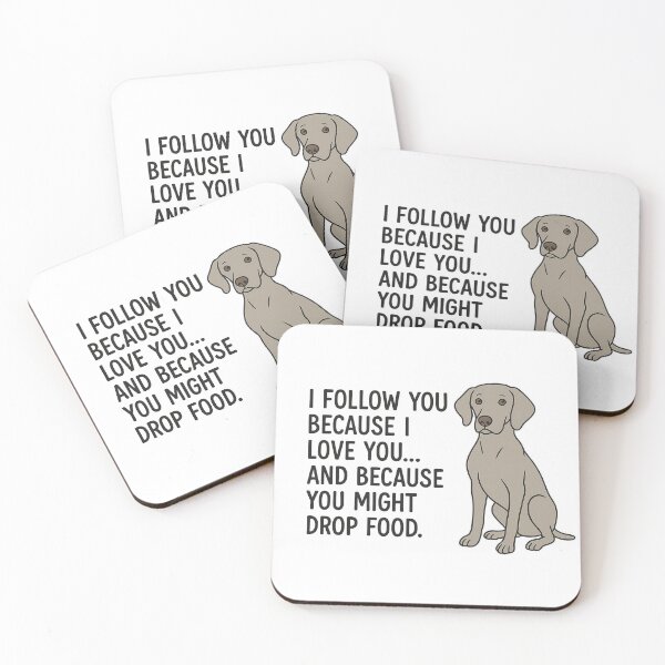 Item preview, This Weimaraner follows you. designed and sold by AlamoArtifactory.