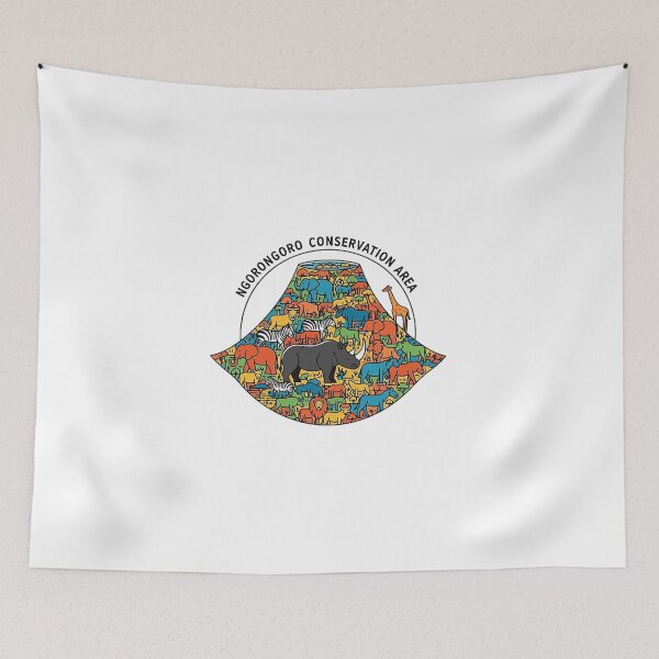 Item preview, Ngorongoro Conservation Area (Tanzania) designed and sold by likbatonboot.