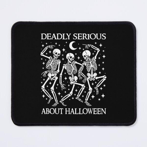 Item preview, Deadly Serious About Halloween Funny Dancing Skeletons Squad Matching Costume  designed and sold by Bad Kitty Designz.