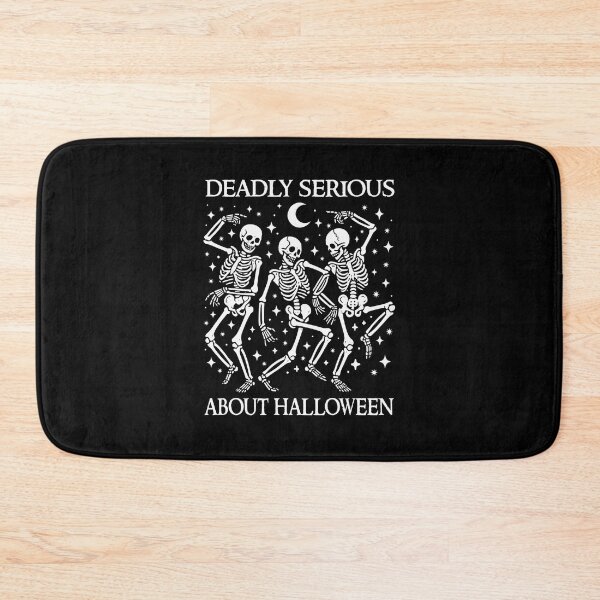 Item preview, Deadly Serious About Halloween Funny Dancing Skeletons Squad Matching Costume designed and sold by Bad Kitty Designz.