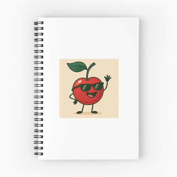 Item preview, Cherry with sunglasses waving in excitement. designed and sold by PrairieGirl77.