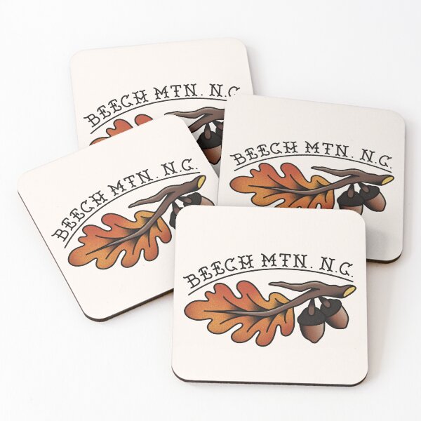 Item preview, Beech Mountain Oak / Acorn Branch designed and sold by TradStickers.