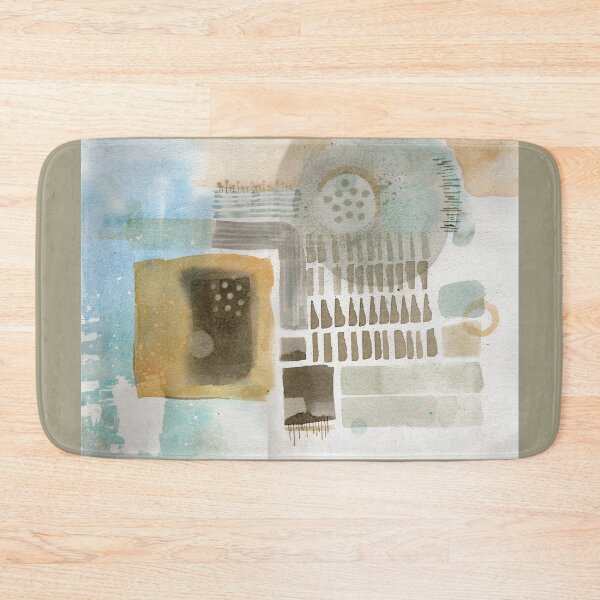 Item preview, Soft Geometric Abstract Watercolor Painting by Montana Artist, Duncan Bullock designed and sold by Duncan Bullock.