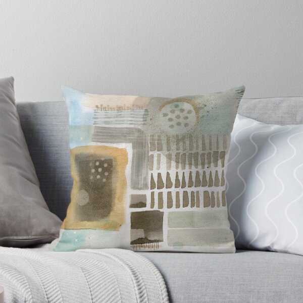 Item preview, Soft Geometric Abstract Watercolor Painting by Montana Artist, Duncan Bullock designed and sold by Duncan Bullock.