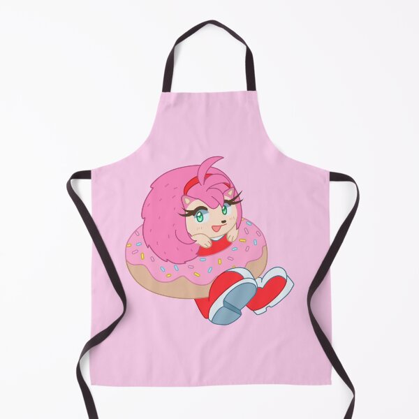Aperçu de l'œuvre Donut Hérisson Amy Rose créée et vendue par AguidoseArt.
