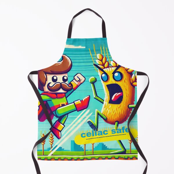 Item preview, Retro Gluten Hero designed and sold by Zero-Crumb-Zone.