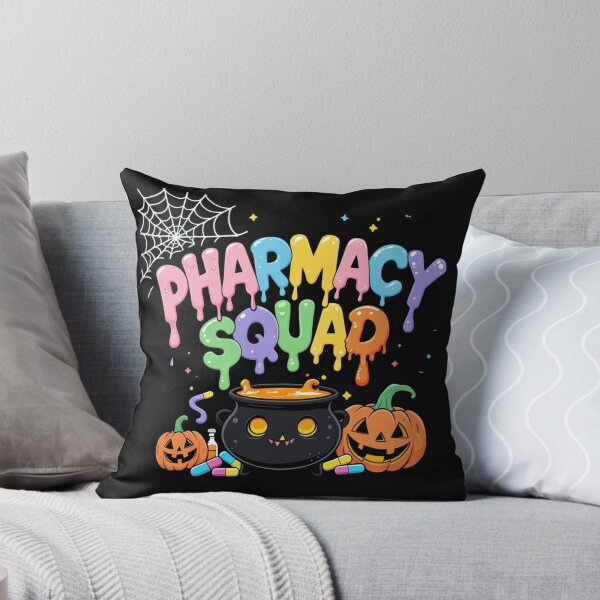 Item preview, Pharmacy Squad Halloween Shirt, Vibes For Pharmacists Crew Tee, Funny Halloween Shirt designed and sold by May K Studio Design.