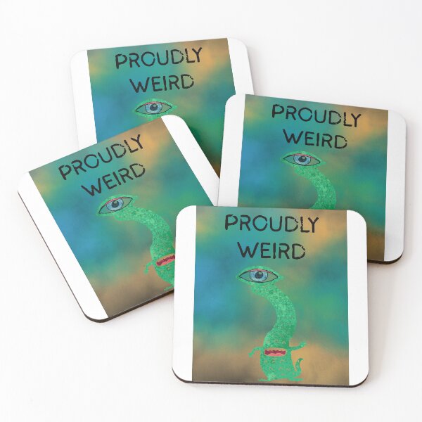 Item preview, Proudly Weird designed and sold by Planet Agora.