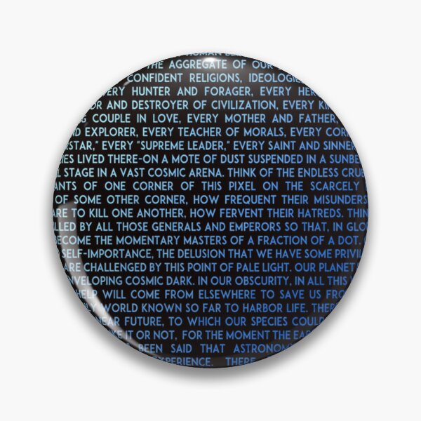 Item preview,  Pale Blue Dot - Carl Sagan designed and sold by Teresita-Moon.