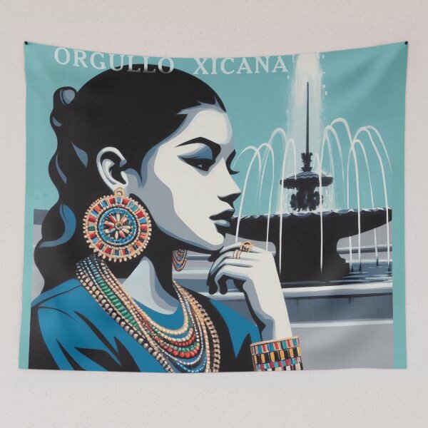 Item preview, Orgullo Xicana 15 (with added typography) designed and sold by williamlharvey.