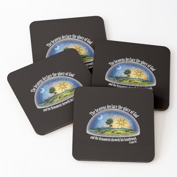 Item preview, Flat Earth - Psalm 191 (The Firmament) Black designed and sold by JavertCrea.