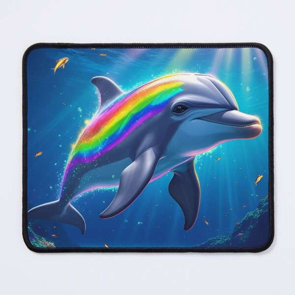 Item preview, Rainbow Dolphin designed and sold by Whale & Dolphin Wisdom Retreats.