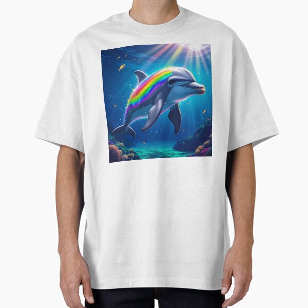 Item preview, Rainbow Dolphin designed and sold by Whale & Dolphin Wisdom Retreats.