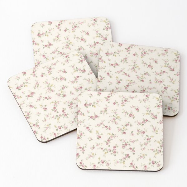 Item preview, Pink and yellow floral pattern  designed and sold by Pixiedrop.
