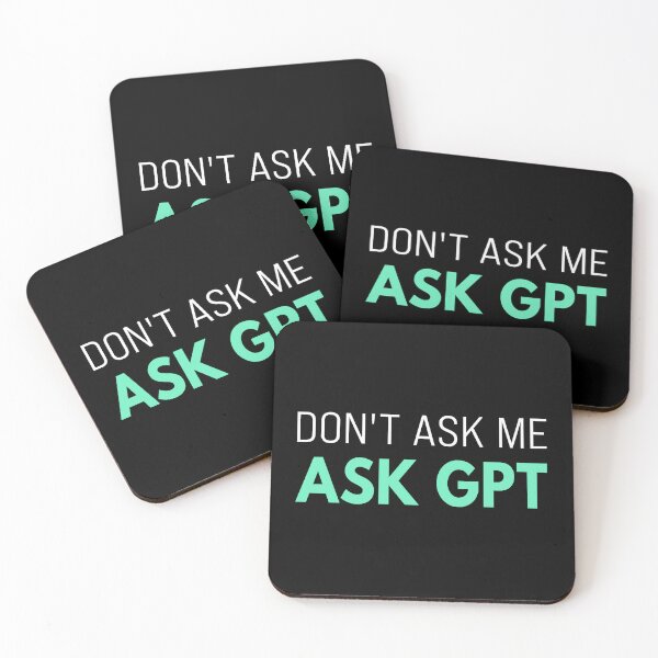 Artikelvorschau, Ask GPT T-Shirt – Lustiger KI-Sarkasmus für Tech-Fans Weiß entworfen und verkauft von Karma Design.