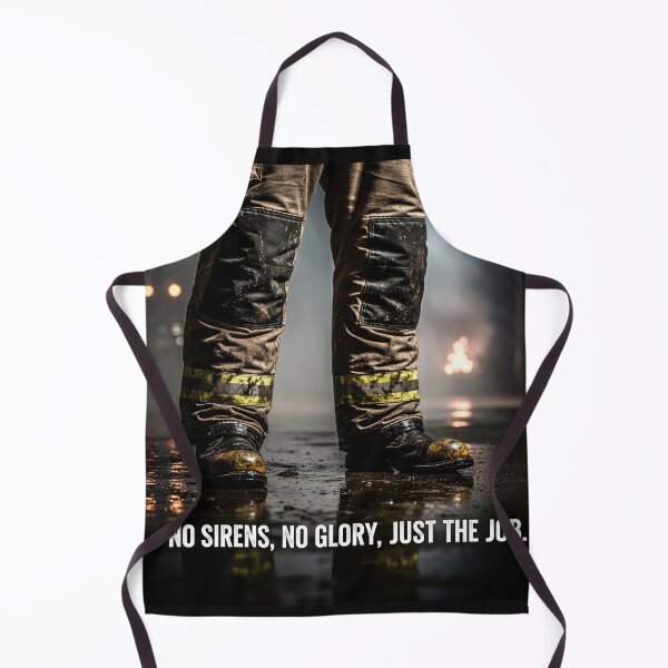 Item preview, No Sirens, No Glory, Just The Job designed and sold by ES Dark & Funny.