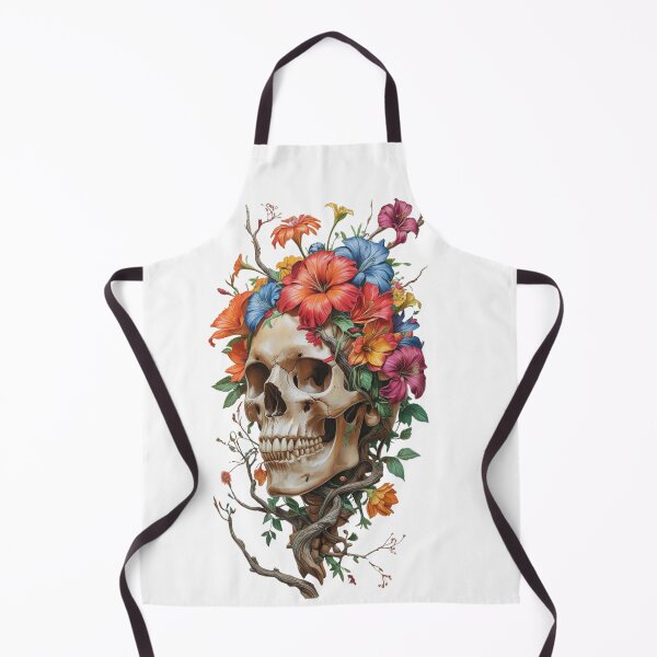 Item preview, Floral Skull designed and sold by startwell.