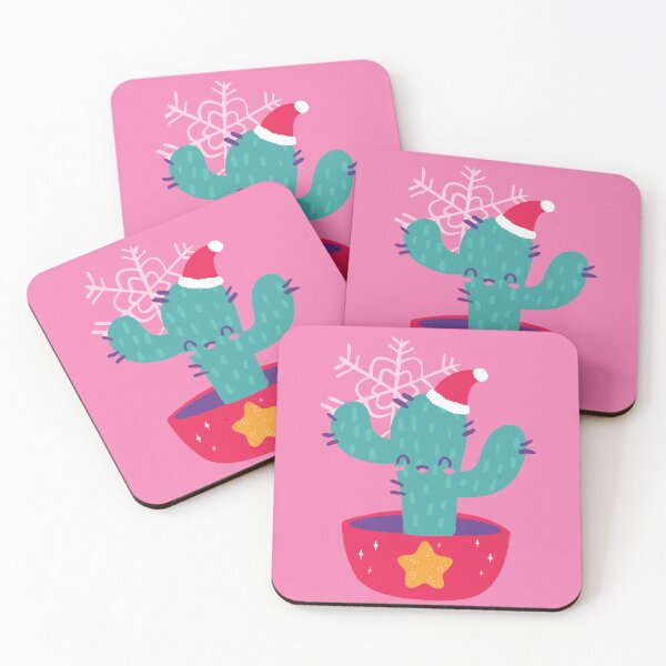 Item preview, ugly christmas cactus southwest desert snowflakes winter  designed and sold by Gossip Rag.