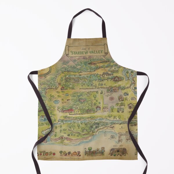Item preview, Stardew Valley Map Atlas designed and sold by Gautamaa.
