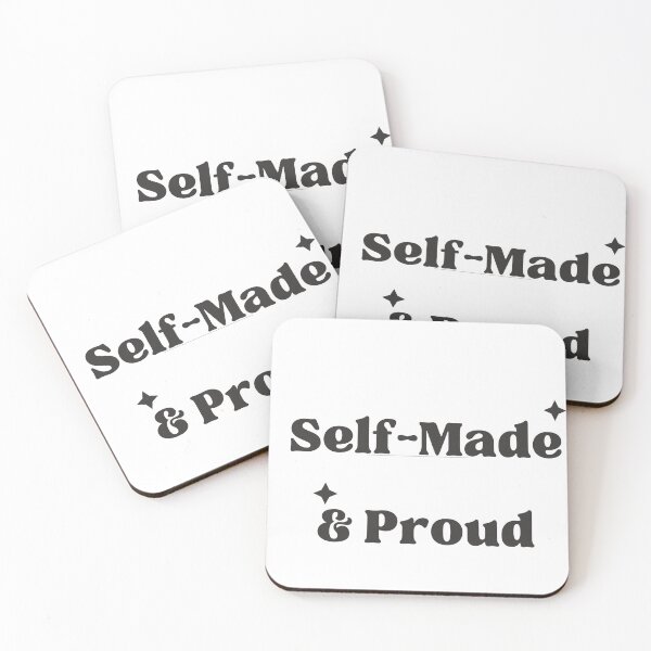 Item preview, Self-Made & Proud" - A Symbol of Success designed and sold by ZeeHues.