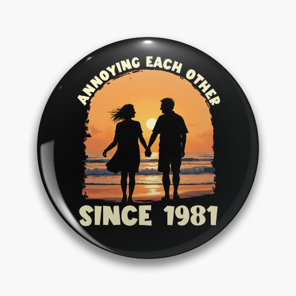 Item preview, Annoying Each Other Since 1981 Matching Anniversary Gear designed and sold by DynamicDesign.