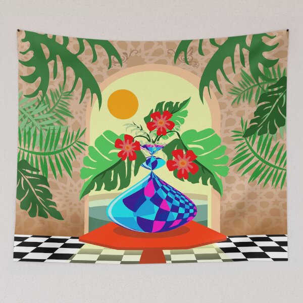 Item preview, Tropical Avant Garde Sun Light Doorway  designed and sold by Sharon Schwalbe.