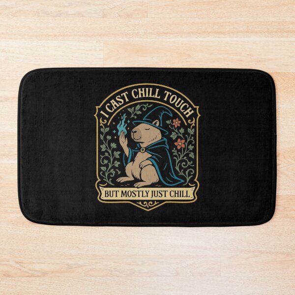 Item preview, I Cast Chill Touch Funny Capybara designed and sold by pixeptional.